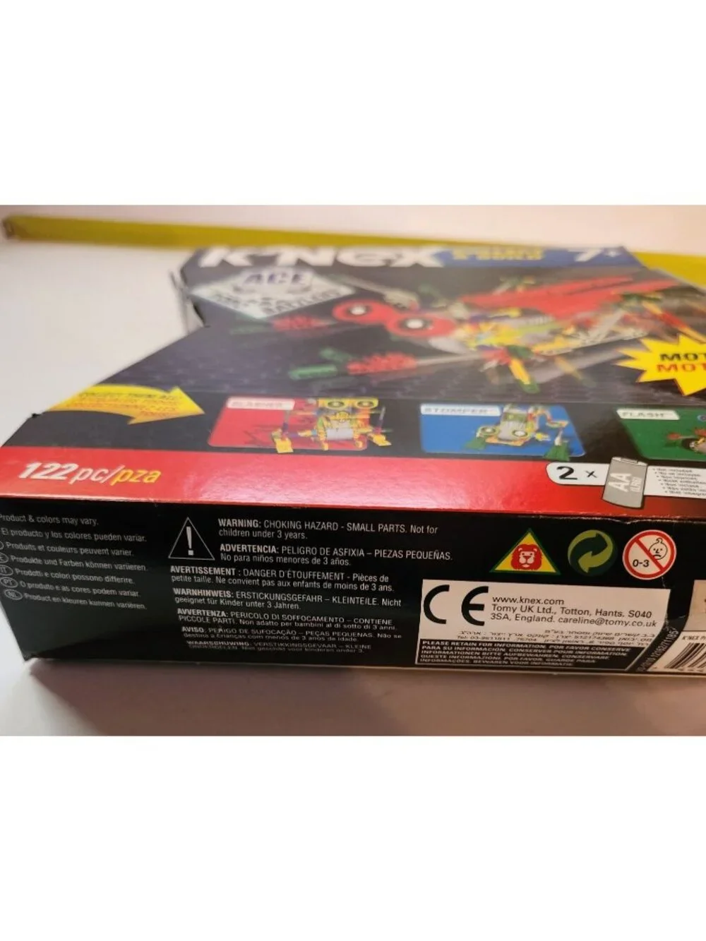 Motorized Bug Bot Model KNex Ace Battlers Collect & Build Set STEM toy robotics